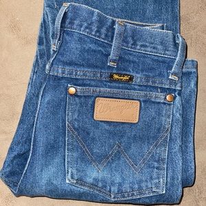 Mens vintage Wrangler slim fit 28x34